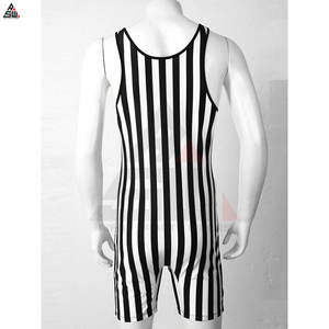 Combinaisons de lutte confortables pour hommes en gros, sur mesure, design cool, singlet de lutte - Product Image 3