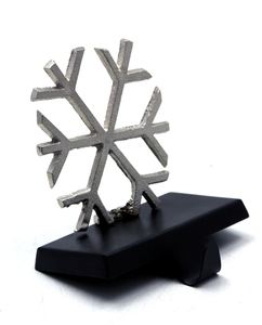 Porte-collants de Noël moderne et élégant, personnalisable, en fer/aluminium finition nickel, imprimé UV, écologique, dernière collection - Product Image 4