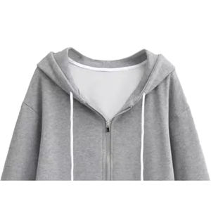 Vestido Sudadera de Invierno Personalizado para Mujer, 100% Algodón Fleece, Ecológico, Transpirable, Resistente al Viento, Diseño 3D en Relieve, Bordado Frontal - Product Image 4