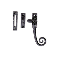 Attache en fer massif Vintage fenêtre loquet serrure crochet attache pour salle de bain bois ceinture porte et fenêtres vis Installation