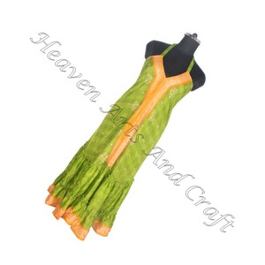 SD001 indien pakistanais soie Saree/Shari Hippy Boho vente en gros vêtements traditionnels nouveau coton Vintage avec une nouvelle touche Vintage - Product Image 1