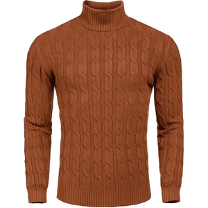 Pull-over en tricot de polyester personnalisé de haute qualité pour hommes Design respirant avec logo positionné sur le devant pour l'hiver - Product Image 1