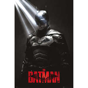 Affiche moderne de Batman avec le motif de l'ombre de Robert Pattinson pour une utilisation murale - Product Image 5