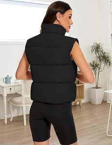 Venta Directa de Fábrica, Chaleco Acolchado con Cierre y Cuello en V, Personalizable, Transpirable, de Alta Calidad, para Hombre, Invierno, Casual - Product Image 1