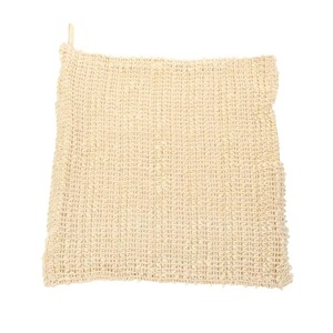 Toalla de yute, toalla exfoliante, Lino suave, masaje de Sisal, ducha, tela de baño, tela exfoliante, paño de lavado facial y corporal - Product Image 4