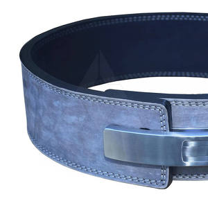 Best Selling Custom Logo Cowhide Leather Weight Lifting <b>Lever</b> <b>Belt</b> High Quality Unisex Fitness Equipment High Safety Standards - Product Image 5