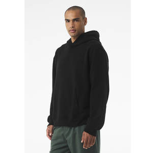 Fabricants de sweat à capuche surdimensionné uni à logo personnalisé vente en gros de sweat à capuche en coton épais sweat à capuche lourd pour hommes - Product Image 4