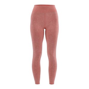 เลกกิ้งบางโมดของผู้หญิงกางเกงยืดได้สีพื้นยาวถึงข้อเท้ากางเกงเลกกิ้งออกกำลังกายแบบตะเข็บโลโก้ - Product Image 4