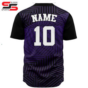 เสื้อเบสบอลออกแบบเองได้เสื้อเจอร์ซีย์นักเบสบอลมืออาชีพ - Product Image 2