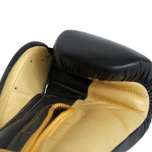 Gants de boxe en cuir respirant et imperméable personnalisables avec votre propre logo pour MMA - Gants légers antidérapants - Product Image 5