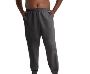 Pantalon de survêtement décontracté avec cordon de serrage pour hommes, pantalon de survêtement avec broderie de logo, prix de gros pour vêtements et pantalons personnalisés - Product Image 3