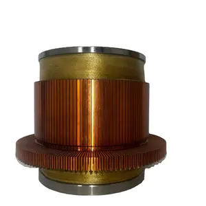 French Mechanical Commutator V3250U187 Steel Core Design 126 Bars DC Electric Motor Riser Diameter 236.2mm/9.29'' Industrial Use