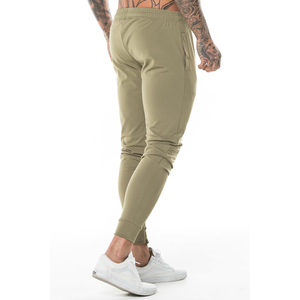 Pantalon de jogging de sport décontracté pour hommes pantalon de survêtement en coton avec logo personnalisé vente en gros bas quantité minimale de commande tissu de dernière conception personnalisé prix - Product Image 2