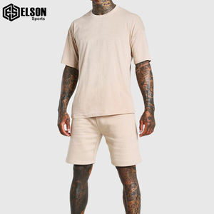 Ensemble Veste Courte Coupe-Vent Brodée Personnalisée Cargo Zip Up Nylon Polyester Streetwear Hommes Ensemble de Veste Courte Coupe-Vent - Product Image 3