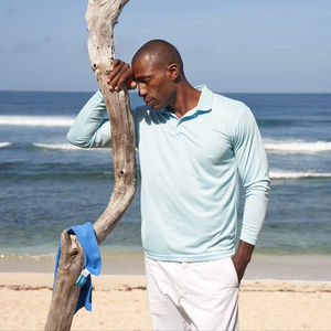 Camisa Casual Unisex de Manga Larga, Logotipo Personalizado, Suministro ODM, Transpirable, de Poliéster de Punto, de Secado Rápido - Product Image 6