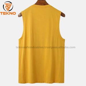 เสื้อกล้ามแขนกุดมีสไตล์สำหรับวัยรุ่นไซส์ใหญ่พิเศษ, เสื้อกล้ามถักระบายอากาศได้ดี - Product Image 2