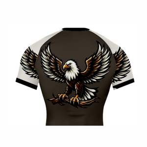 Rashguard BJJ de qualité supérieure personnalisé en gros pour hommes, anti-UV, respirant, écologique, à séchage rapide, rashguard MMA - Product Image 6