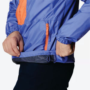 Custom Men Parka Trench Coat Plus Size Hoodie Windbreaker Double Zip Men's Hoodie Waterproof Jacket - Product Image 5