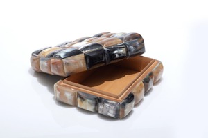 Boîte à bijoux en corne et en os, boîte à bijoux de taille personnalisée, prix bas, produit en solde, accessoires de bijouterie, boîtes de rangement - Product Image 2