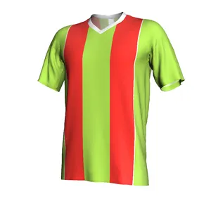 Camisas de jogador de futebol de baixo preço respirável totalmente personalizadas em estoque estilo esportivo fabricante de camisas de futebol serviço OEM