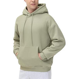 ซักง่ายเสื้อฮู้ดโอเวอร์ไซส์ไซส์ใส่สบายแขนยาวเต็มตัวป้องกันการยับย่นเสื้อมีฮู้ดลำลองไซส์ใหญ่พิเศษมีดีไซน์ใหม่ - Product Image 4