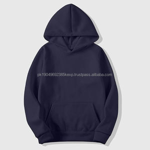 Sudadera con Capucha de Algodón Grueso de Alta Calidad, Ropa Urbana, Sudadera con Capucha Extra Grande con Logotipo Personalizado Estampado en Relieve para Hombre - Product Image 2