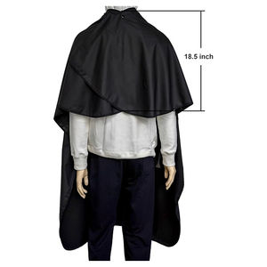 ผ้าคลุมตัดผมกันน้ำ ทนสารฟอกขาว ผิว PU สำหรับช่างทำผมมืออาชีพ ผ้าคลุมย้อมสีผม - Product Image 5