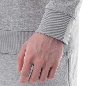 Latest Arrivals <b>Men's</b> Sweatshirts Autumn Winter <b>Warm</b> Crew Neck Fleece Pullovers <b>Jumper</b> Comfortable Fit Embroidered Plain Dyed - Product Image 4