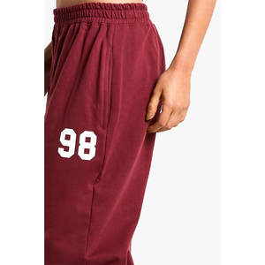 Pantalones de Invierno de Moda para Mujer, con Logotipo Personalizado, Estilo Urbano, Cintura Media, Frente Plano, Holgados, Acampanados, Extra Grandes, de Felpa - Product Image 4