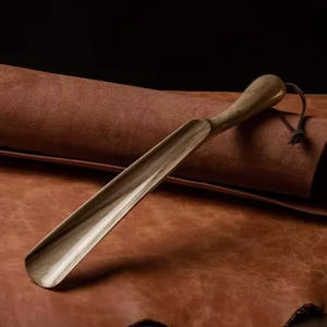 Handmade wooden <b>shoe</b> <b>horn</b> Wooden <b>shoe</b> <b>horn</b> with <b>long</b> <b>handle</b> Natural wooden <b>shoe</b> <b>horn</b> for daily use from HAND MADE CRAFT - Product Image 1