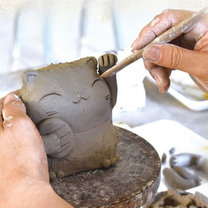 Gato de la suerte artesanal - Product Image 3