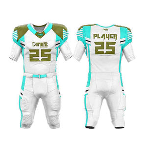 Camiseta de fútbol americano de último estilo para hombre, camisetas de sublimación al por mayor, manga corta, transpirable, de talla grande, características - Product Image 4