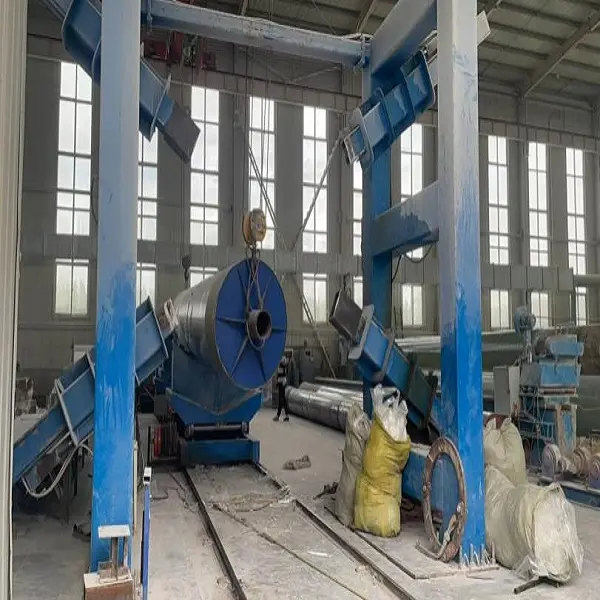 FILAMENT WINDING MACHINE FOR GRP PIPES