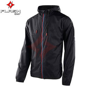 Chaqueta cortavientos de motocicleta de alta calidad a prueba de viento transpirable carreras Motocross logotipo personalizado Unisex todas las estaciones prendas de vestir exteriores - Product Image 5