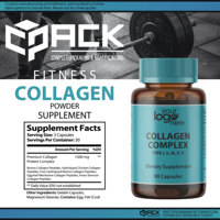 Capsules de complément alimentaire de collagène pur de haute qualité One Solution LLC 90 3 capsules pour adultes – Meilleur prix de gros