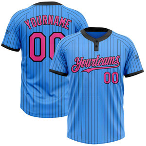 Maillot de baseball pour homme durable, couleur personnalisée, manches courtes, vêtements d'été, maillot de baseball pour homme - Product Image 1