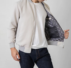 Chaqueta Bomber Formal de Primavera con Camuflaje Recubierto de Alta Calidad para Unisex - Product Image 4