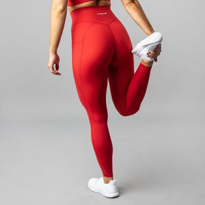 Leggings de fitness de yoga d'entraînement actif pour femmes de haute qualité Leggings à motif solide sans couture à taille haute pour un usage décontracté - Product Image 3