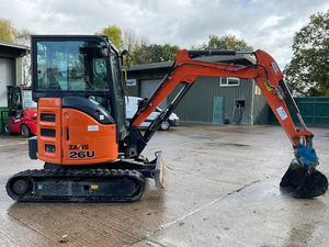 รถขุดตีนตะขาบ Kubota ZX26U ของแท้จากญี่ปุ่น ขนาด 2 ตัน รถขุดขนาดเล็ก Kubota U20 มือสอง รุ่น Kubota U17 20 25 30 ขนาด 1.7 ตัน 2 ตัน 2.5 ตัน 3 ตัน - Product Image 3