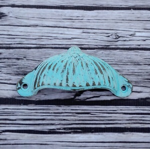 Vente chaude poignées en céramique et poignée en fonte Aqua couleur dégradée pour armoires commodes cuisine et armoires - Product Image 5