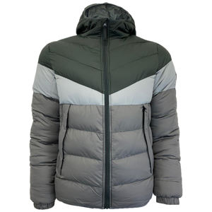 Doudoune imperméable ultra chaude à logo personnalisé vestes d'hiver pour manteau d'hiver unisexe en polyester respirant à capuche avec fermeture éclair complète - Product Image 1