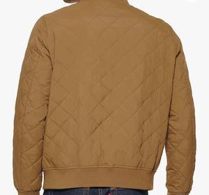 Veste d'hiver personnalisée pour hommes en vente de gros coupe-vent 100% polyester décontracté à col montant avec service conçu par l'OEM - Product Image 3