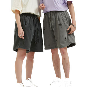 Pantalones cortos de verano Ropa activa en blanco Jogging de secado rápido Vintage Pantalones cortos lavados con ácido hechos a medida de alta calidad - Product Image 5