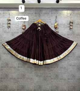 Ethnic Wear Lehenga <b>Skirt</b> for <b>Women</b> <b>Purple</b> Heavy Khadi Cotton Hand Block Print Moisture Wicking Traditional Design for Best - Product Image 6