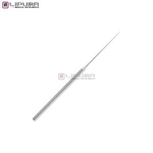 Instrumento Quirúrgico de Otología de Acero Inoxidable, Punta de 45 Grados, Diámetro de 0.6 mm, Longitud Total de 153 mm, Instrumentos Médicos - Product Image 5