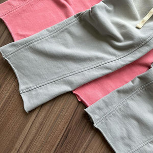 Pantalones Deportivos con Lavado Ácido y Logotipo Personalizado, 100% Algodón, Pantalones Deportivos Holgados de Felpa Francesa con Lavado Ácido, Pantalones Deportivos con Lavado Ácido para Hombre - Product Image 5