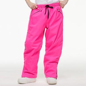 Pantalones de snowboard de esquí holgados Unisex más vendidos, ropa de invierno para exteriores, cierre de cremallera, impermeable, a prueba de viento, de talla grande para hombres y mujeres - Product Image 4