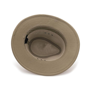 Sombrero de Safari de Lona Color Caqui, Impermeable, de Ala Corta, para Hombre, Equipo de Aventura Personalizado, Sombreros de Safari al por Mayor - Product Image 3