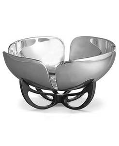 Bol à fruits moderne en cuivre martelé, forme de lune, poli brillant, de haute qualité, décoratif, forme de lune, qualité supérieure, vente chaude - Product Image 3