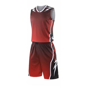 Ensembles de basket-ball pour jeunes à sublimation personnalisée de haute qualité tissu à mailles en polyester respirant uniforme de basket-ball à séchage rapide pour hommes - Product Image 4